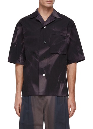 Main View - Click To Enlarge - JIYONGKIM - Sun Bleached Oversized Button Up Shirt