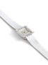 Detail View - Click To Enlarge - LANE CRAWFORD VINTAGE WATCHES - Rolex 14k White Gold Case Circular Dial Diamond Lady Wrist Watch