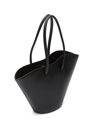 Detail View - Click To Enlarge - LITTLE LIFFNER - Tall 'Tulip' Wavy Rim Leather Tote Bag