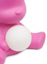 Detail View - Click To Enlarge - QEEBOO - Teddy Girl Lamp — Light Fuchsia