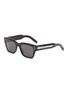 Main View - Click To Enlarge - DIOR - ‘CD Diamond S2I’ Square Acetate Frame Grey Lens Sunglasses