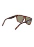 Figure View - Click To Enlarge - DIOR - ‘DiorB23 S3I’ Logo Plaque Square Acetate Frame Brown Lens Sunglasses