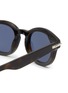 Detail View - Click To Enlarge - DIOR - ‘DiorBlackSuit R5I’ Round Acetate Frame Blue Lens Sunglasses