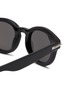 Detail View - Click To Enlarge - DIOR - ‘DiorBlackSuit R5I’ Round Acetate Frame Grey Lens Sunglasses