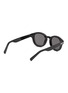 Figure View - Click To Enlarge - DIOR - ‘DiorBlackSuit R5I’ Round Acetate Frame Grey Lens Sunglasses