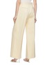 Back View - Click To Enlarge - CALCATERRA - Double Front Pleat High Waist Pants