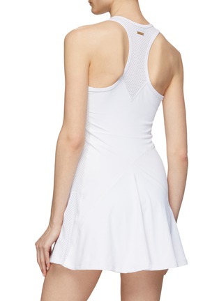 Back View - Click To Enlarge - ALALA - ‘Serena’ Perforated Panel Racerback Dress