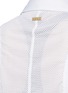  - ALALA - Twisted Back Mesh Sleeveless Polo Shirt