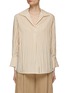 Main View - Click To Enlarge - VINCE - Coast Stripe V-Neck Top