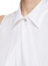 - VINCE - Sleeveless Cotton Wrap Shirt