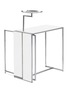 Main View - Click To Enlarge - CLASSICON - ‘RIVOLI‘ HIGH-GLOSS TABLE – WHITE