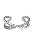 Main View - Click To Enlarge - JOHN HARDY - ‘ASLI CLASSIC CHAIN’ STERLING SILVER CROSSOVER CUFF