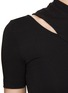  - HELMUT LANG - Slash Short Sleeve T-Shirt Midi Dress