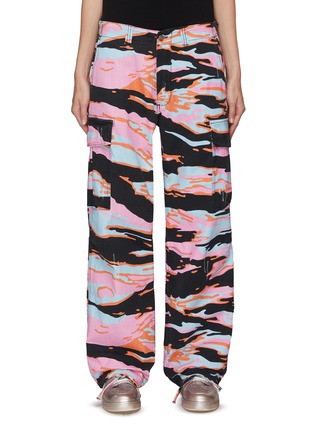 Main View - Click To Enlarge - ERL - Unisex Printed Cargo Pants