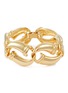 Main View - Click To Enlarge - LANE CRAWFORD VINTAGE ACCESSORIES - GOLD TONED METAL CHUNKY LINK BRACELET