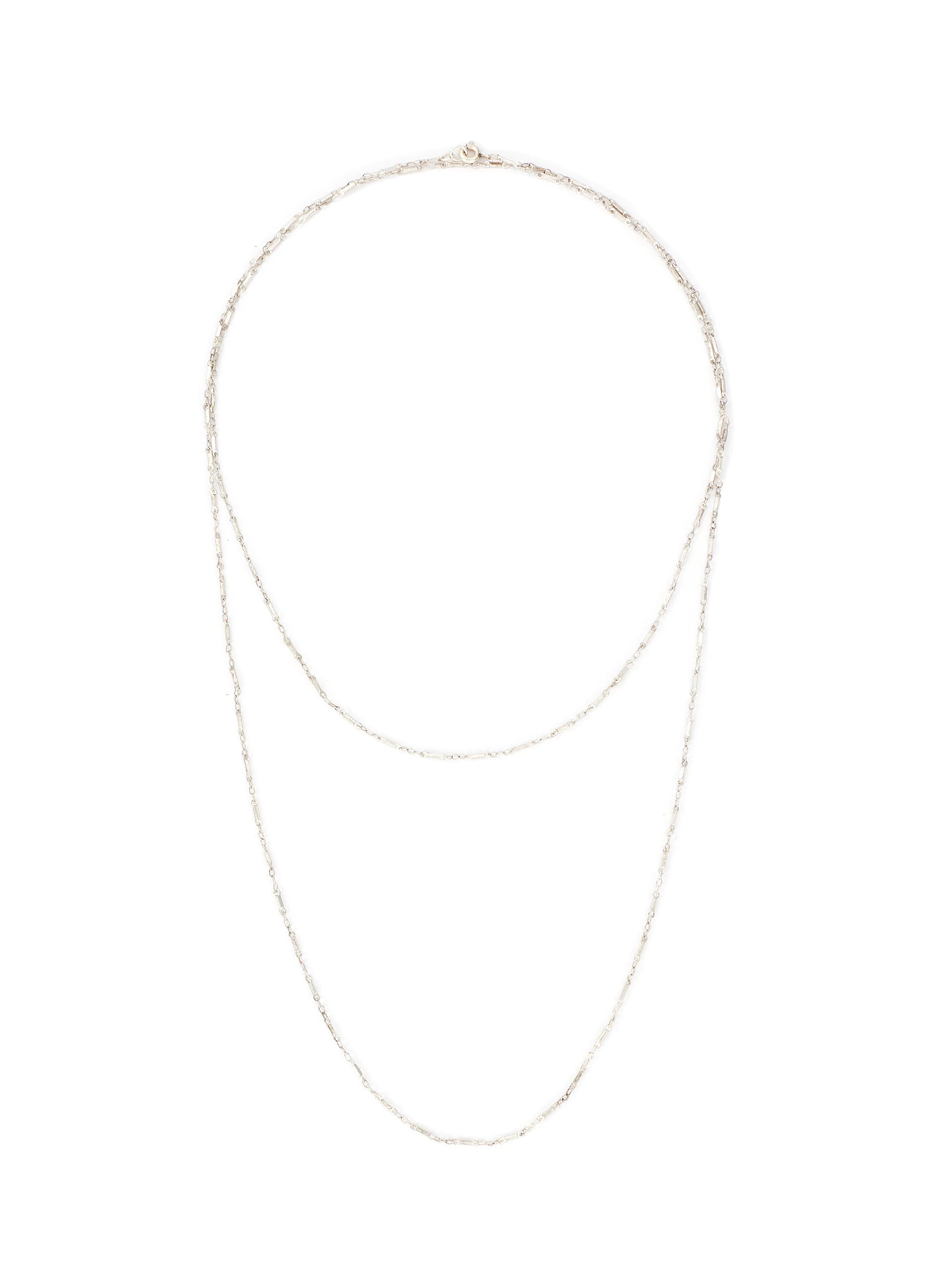 silver necklace women