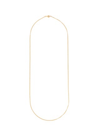 Main View - Click To Enlarge - LANE CRAWFORD VINTAGE ACCESSORIES - 14K GOLD PLATED CHAIN NECKLACE
