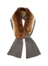 Main View - Click To Enlarge - INNIU - Orylag Fur Cashmere Blend Scarf