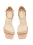 Detail View - Click To Enlarge - SAM EDELMAN - ‘Wilson’ 45 Single Band Square Toe Suede Block Heeled Sandals