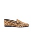 Main View - Click To Enlarge - SAM EDELMAN - ‘Loraine’ Cheetah Print Horsebit Almond Toe Loafers