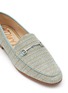 Detail View - Click To Enlarge - SAM EDELMAN - ‘Loraine’ Horsebit Almond Toe Bouclé Loafers