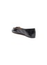  - SAM EDELMAN - ‘Felicia Luxe’ Logo Bow Appliqué Round Toe Patent Leather Ballerina Flats
