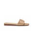 Main View - Click To Enlarge - SAM EDELMAN - ‘Bay’ Double E Patent Leather Flat Slides