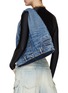 Figure View - Click To Enlarge - ALEXANDER WANG - Small Washed 5 Pocket Jeans Hobo Bag