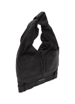 Detail View - Click To Enlarge - ALEXANDER WANG - Mini Leather 5 Pocket Pants Hobo Bag