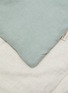 Detail View - Click To Enlarge - ONCE MILANO - Linen Blanket — Sage/Natural