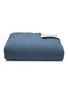Main View - Click To Enlarge - ONCE MILANO - Linen Blanket — Stone Blue/Natural