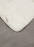 Detail View - Click To Enlarge - ONCE MILANO - Linen Blanket — Charcoal/Natural