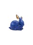 Main View - Click To Enlarge - LLADRO - Attentive Bunny Figurine — Blue/Gold