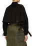 Back View - Click To Enlarge - SACAI - Double Faced Silk Cotton Shirt