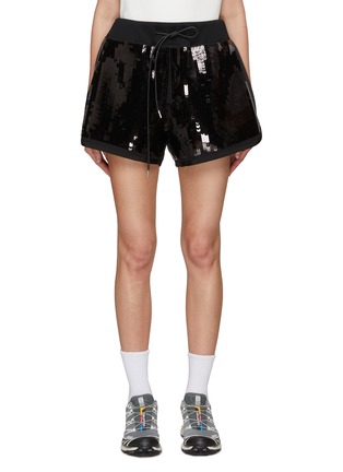 Main View - Click To Enlarge - SACAI - Sequin Embellished Shorts