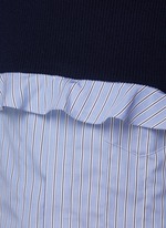 SACAI | X Thomas Mason Cotton Knit T-Shirt Dress | Women | Lane 