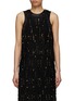 Main View - Click To Enlarge - SACAI - Beaded Fringe Lace Tank Top