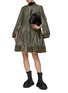 Figure View - Click To Enlarge - SACAI - Zip Up Nylon Twill Coat