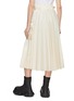 Back View - Click To Enlarge - SACAI - Pleated Twill Midi Skirt
