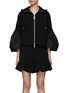 Main View - Click To Enlarge - SACAI - Flared Sleeve Zip Up Hoodie