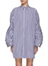Main View - Click To Enlarge - SACAI - X Thomas Mason Shirt Dress