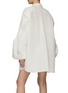 Back View - Click To Enlarge - SACAI - Double Faced Silk Cotton Dress