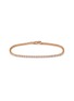 Main View - Click To Enlarge - LC COLLECTION JEWELLERY - 18K Rose Gold Diamond Tennis Bracelet