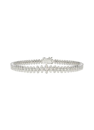 Main View - Click To Enlarge - LC COLLECTION JEWELLERY - 18K White Gold Diamond Bracelet