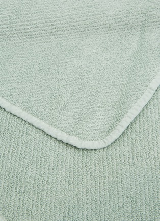 Detail View - Click To Enlarge - ABYSS - Twill Bath Towel — Aqua