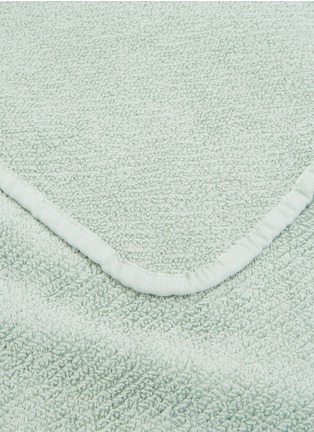 Detail View - Click To Enlarge - ABYSS - Twill Guest Towel — Aqua
