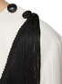 - EENK - Contrast Fringe Knit Top