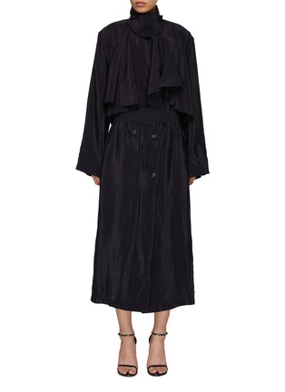 Main View - Click To Enlarge - EENK - Double Breasted Trench Coat