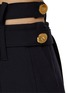  - EENK - Double Belt Pleated Maxi Skirt