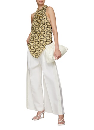 Figure View - Click To Enlarge - EENK - Cowl Neck Sleeveless Top